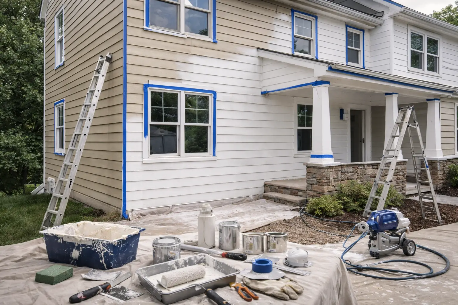 exterior painting apache design and restoration pro
